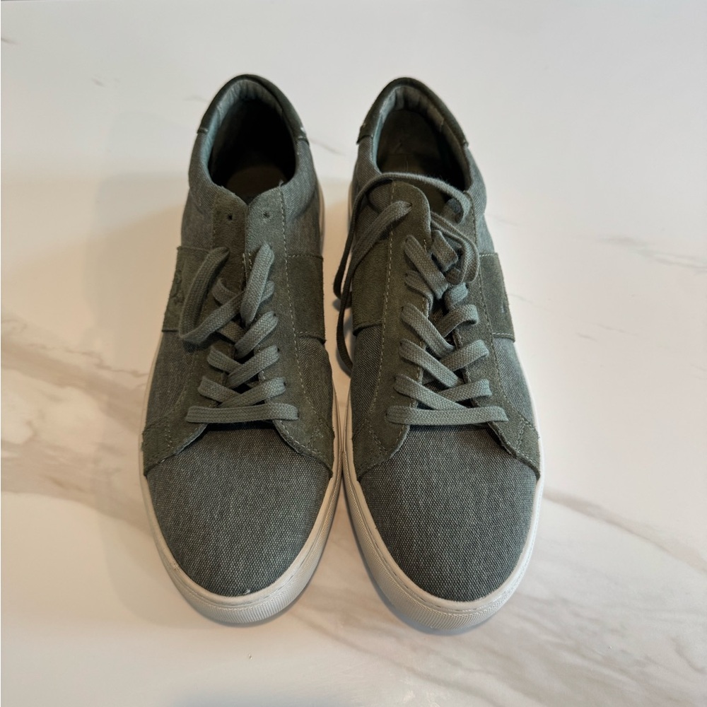 Rodd & Gunn Green Canvas Sneakers